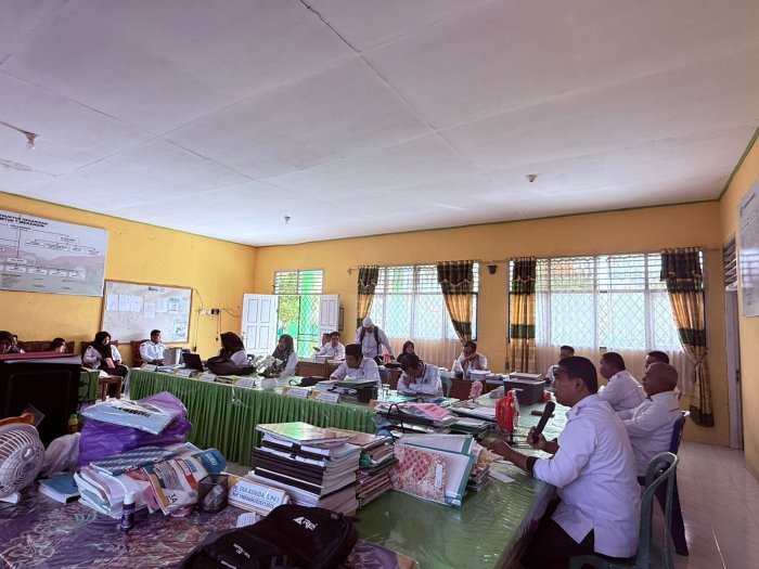 MTsN 7 Merangin Laksanakan Rapat Koordinasi Awal Semester Genap