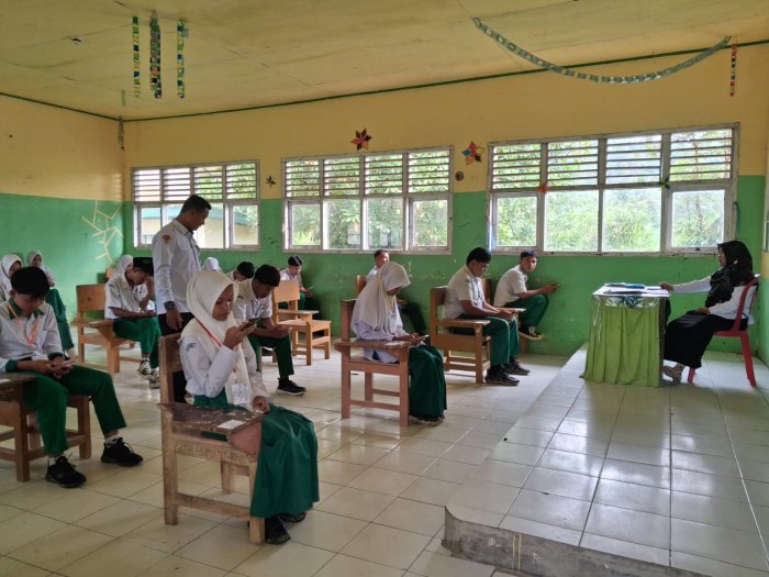 MTsN 7 Merangin Gelar Ujian Akhir Berbasis Android