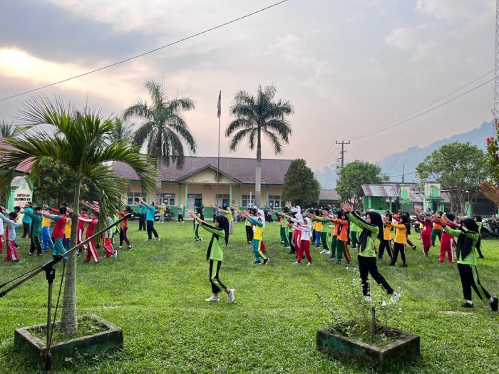 MTsN 7 Merangin Tanamkan Pola Hidup Sehat Melalui MATAMUDA