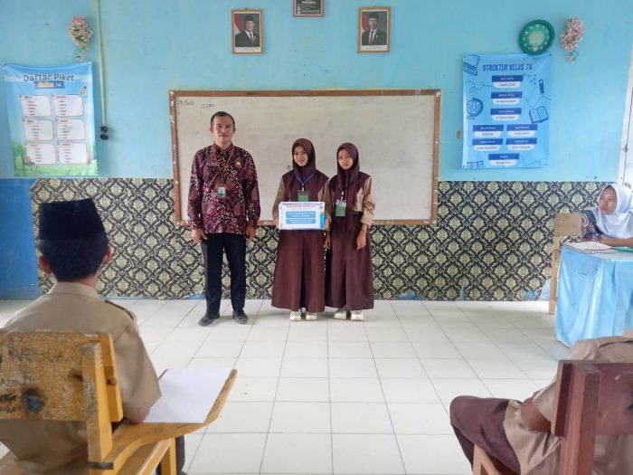 OSIM MTsN 7 Merangin Gelar Open Donasi Peduli Bencana