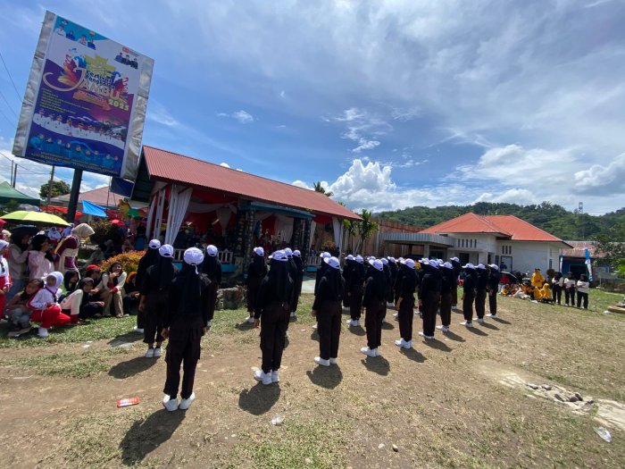 MTsNegeri 7 Merangin Meriahkan HUT RI ke-80 di Pangkalan Jambu