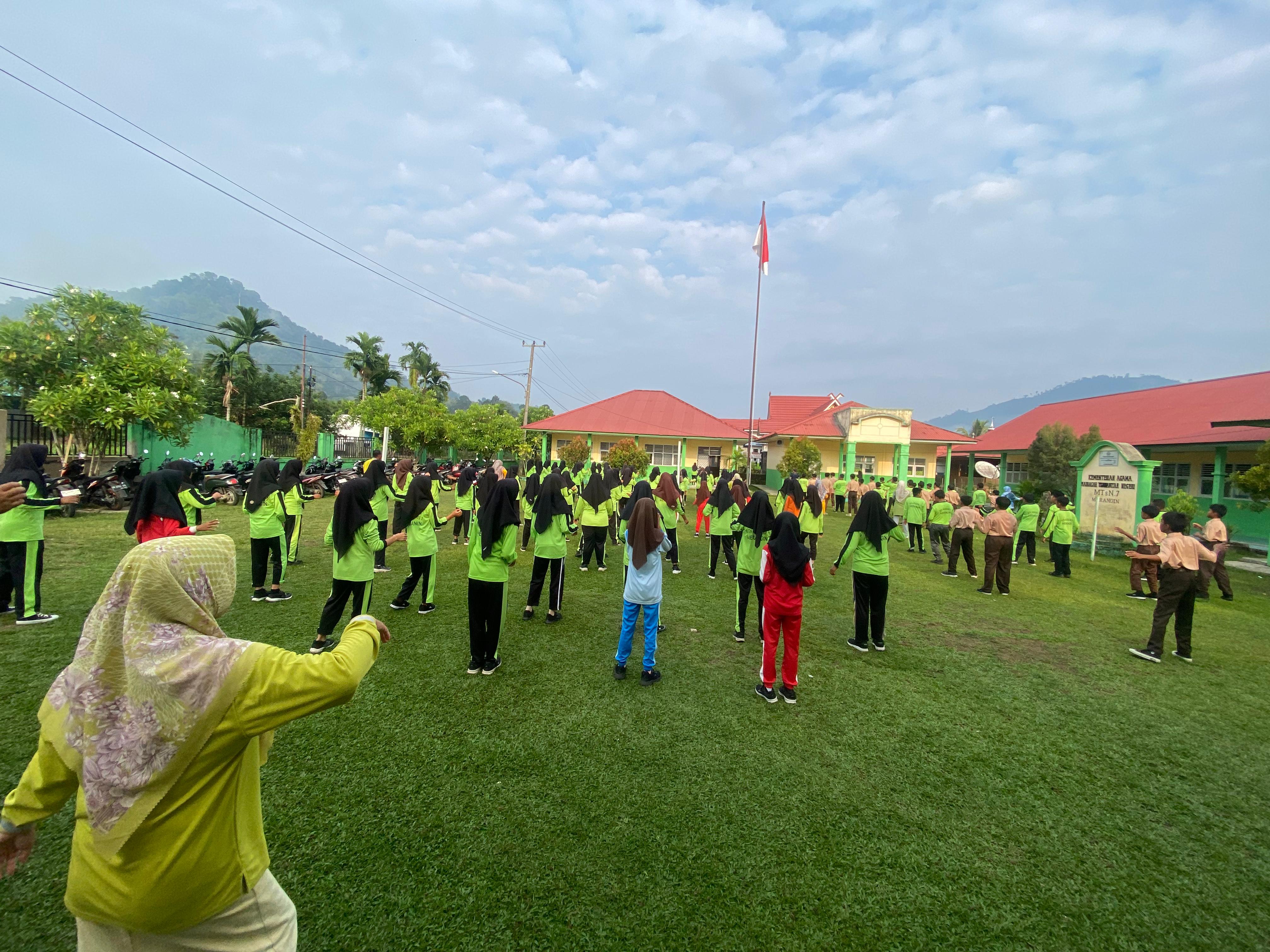 Kegiatan Senam Setiap Hari Sabtu