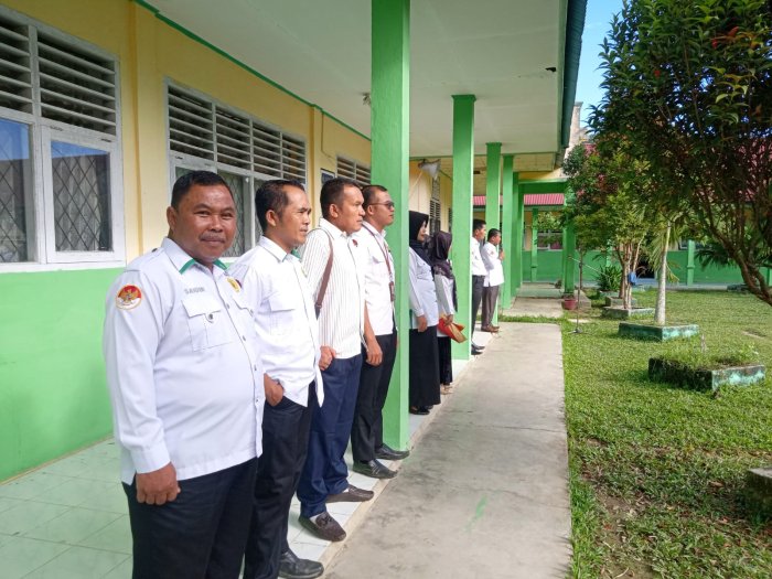 MTsNegeri 7 Merangin Laksakan Apel Jelang Ujian Semester